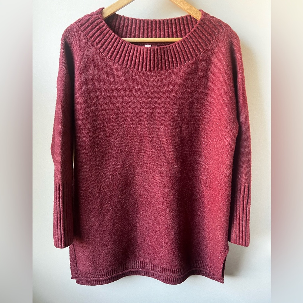 PILCRO Anthropologie Oversized Baggy Comfy Sweater Feminine Drop Shoulders M